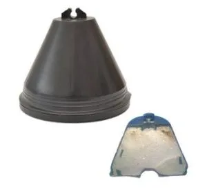 Держатель кровельный пластиковый с бетоном Н-110мм ф8-10 30201_SP