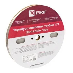 ТУТ 10/5 прозрачная рулон EKF tut-10-tr