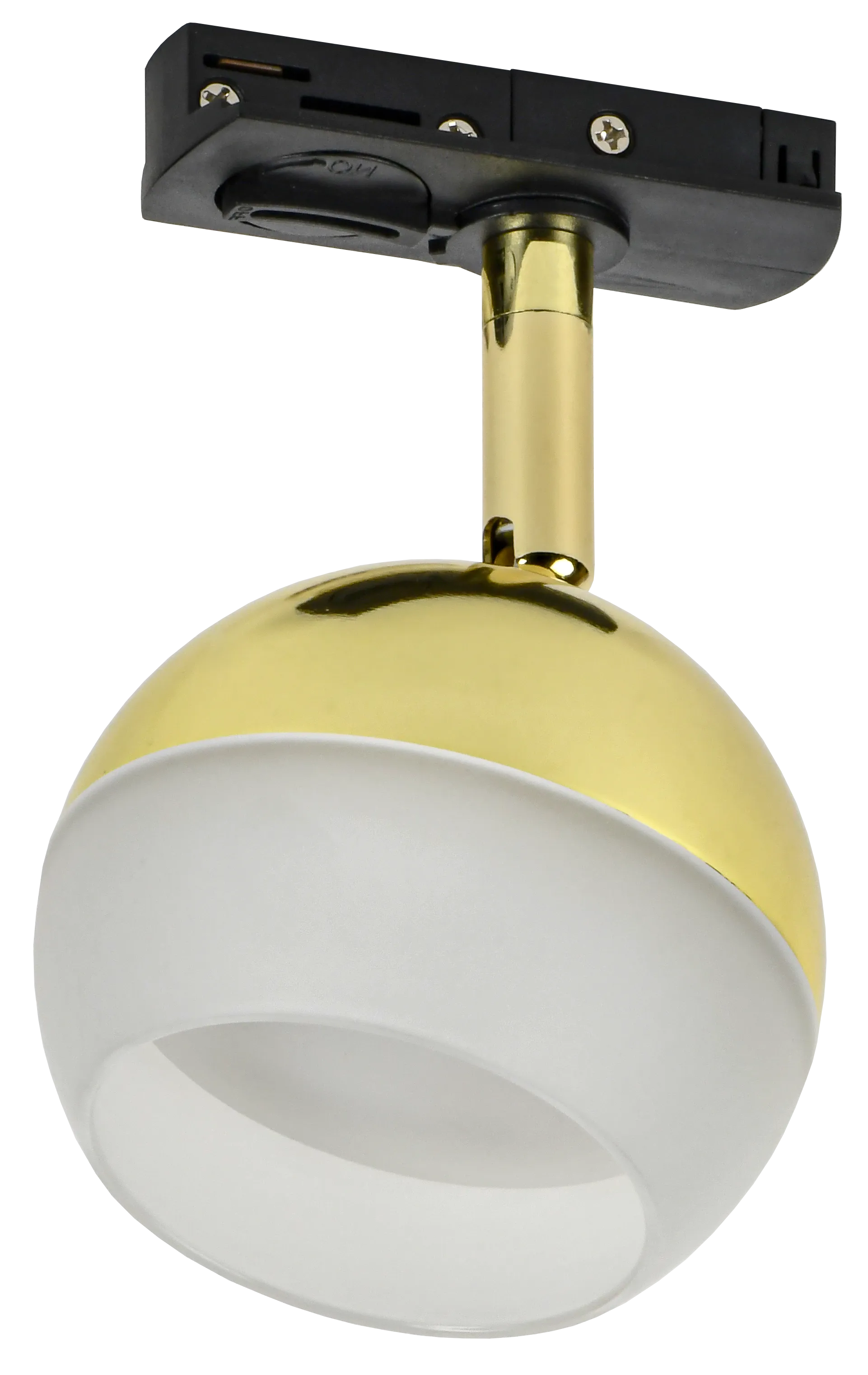 LIGHTING Светильник 4118 декоративный трековый поворотный под лампу GX53 золото IEK LT-USB0-4118-GX53-1-K22