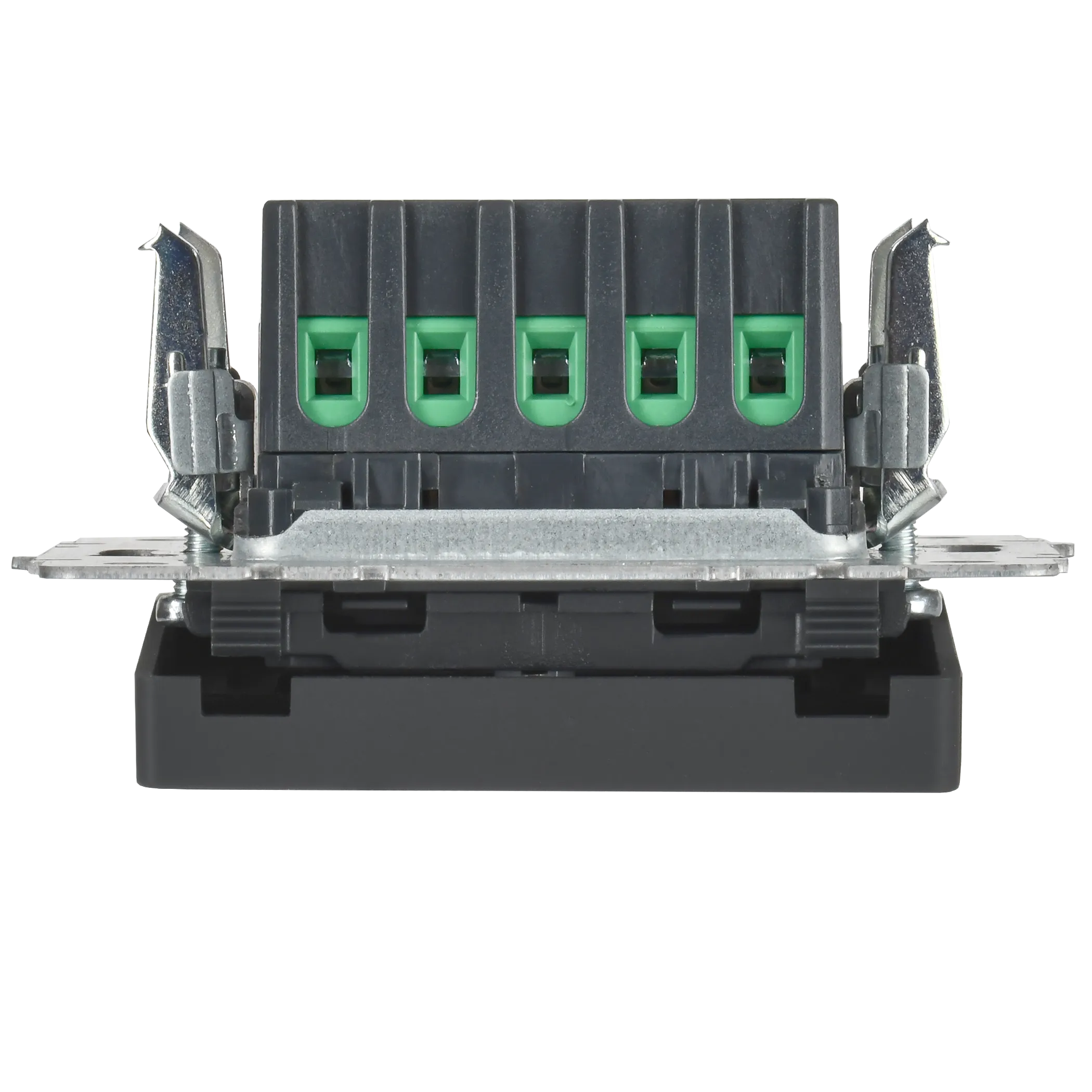 BRITE Кнопка звонка с индикацией для отелей 10А ВС10-1-9-БрГ графит IEK - Фото 5