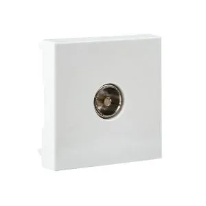 Розетка ТВ, 2 модуля EKF E2MA00-027-10