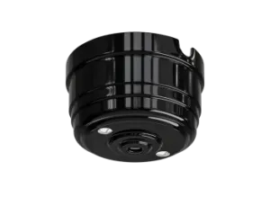 Корпус розетки потолочной фарфоровый, D70x40, цвет - черный GE70811-05