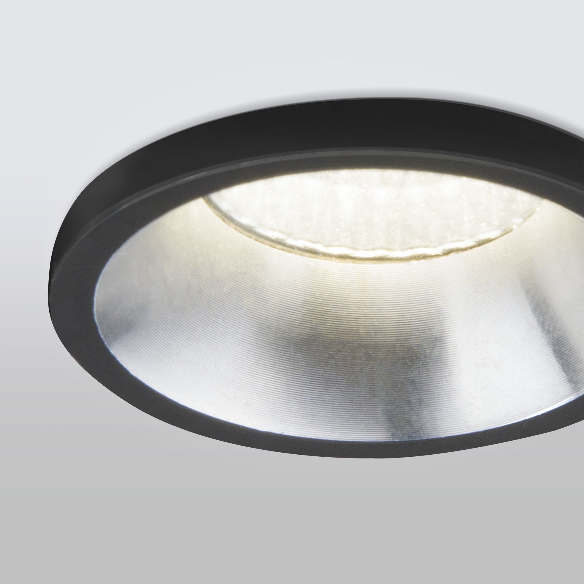 Светильник светодиодный встраиваемый точечный 15269/LED сатин никель; черный Elektrostandard - Фото 3