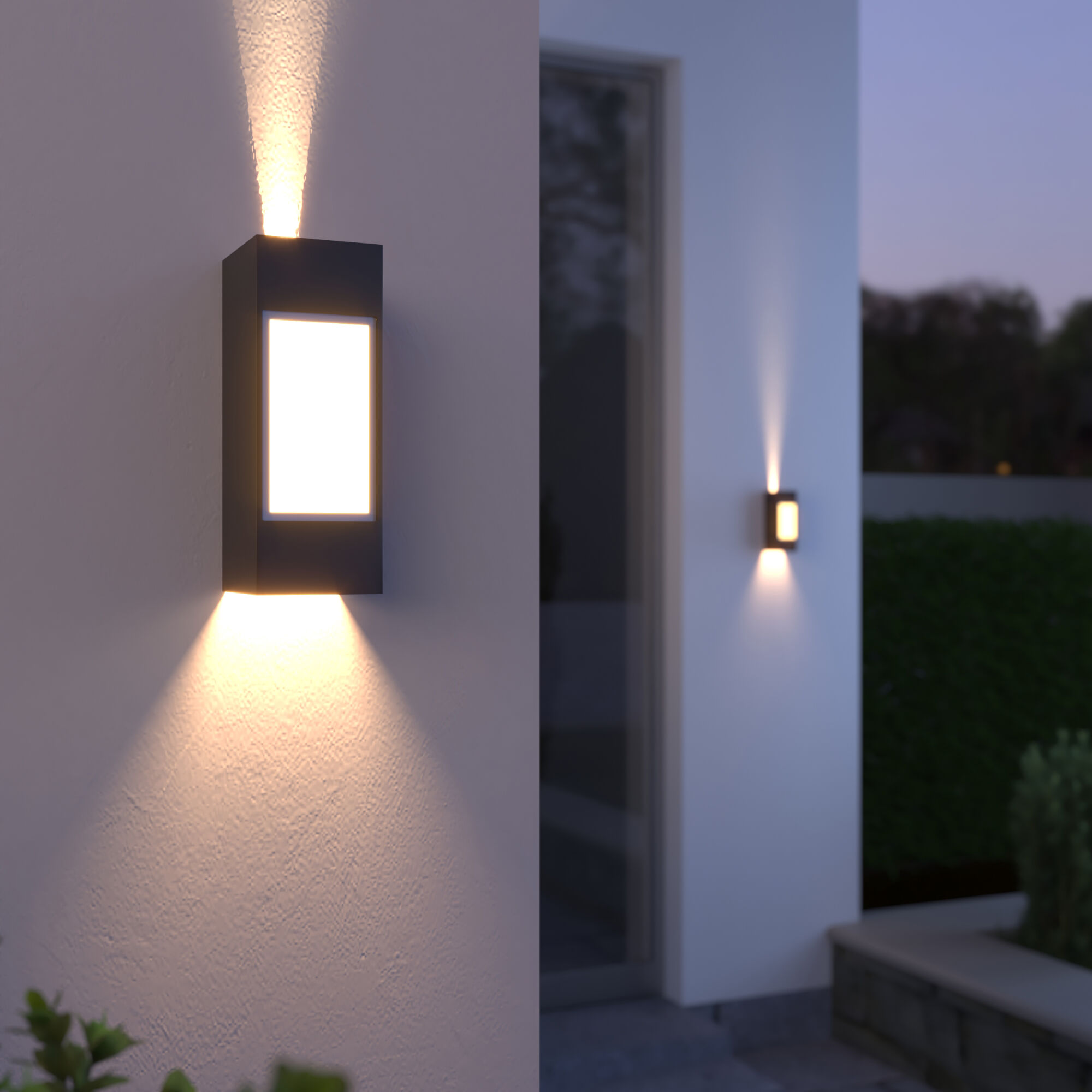 Светильник светодиодный уличный настенный 1638 TECHNO LED IP54 1638 TECHNO LED серый Elektrostandard - Фото 2