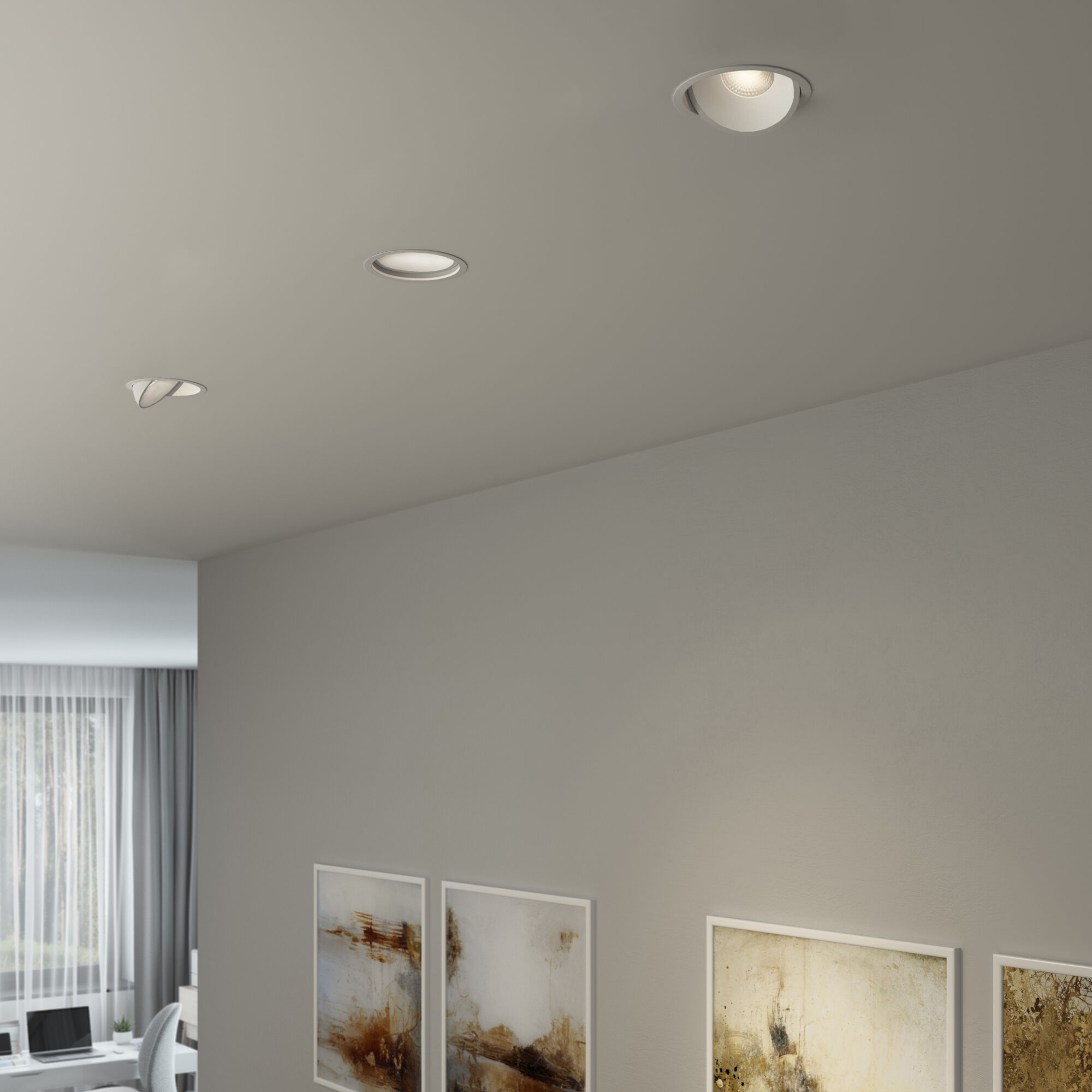 Встраиваемый светодиодный светильник 6W 4200K белый 25083/LED Elektrostandard - Фото 3