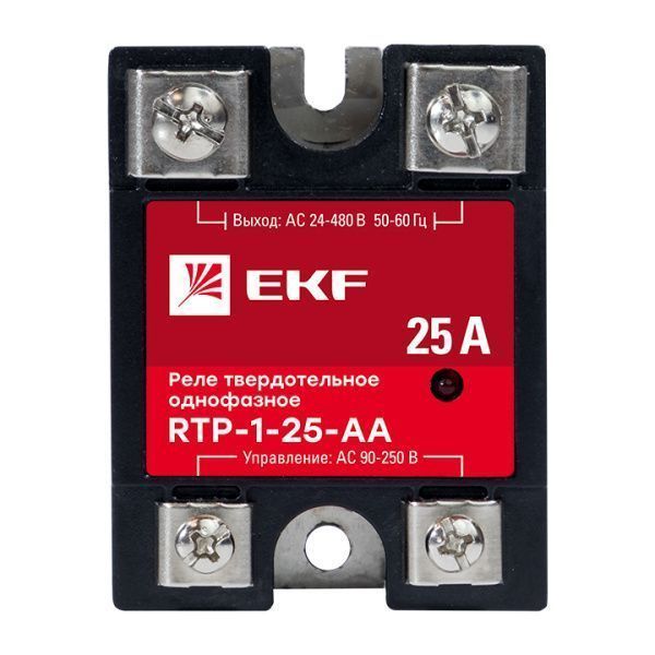 Реле твердотельное однофазное RTP-25-AA EKF