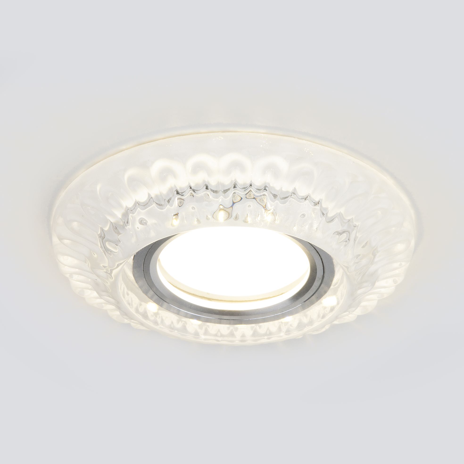 Светильник точечный с LED подсветкой 7247 MR16 CL прозрачный Elektrostandard