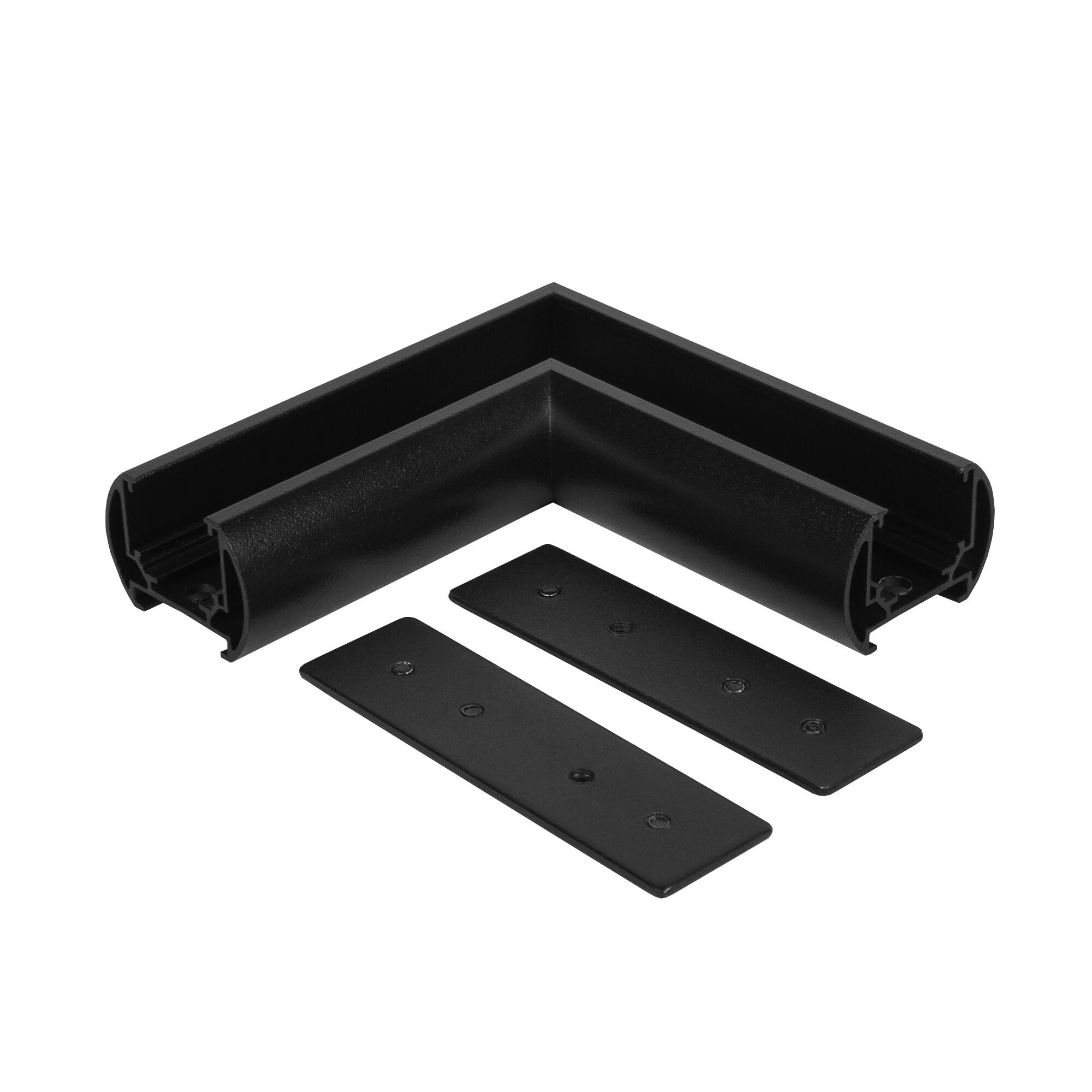 Slim Magnetic Коннектор угловой для шинопровода Round накладной (черный) 85135/00 Elektrostandard - Фото 3