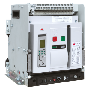 ВА-45 3200/2000А 3P 100кА выкат., корзина, гориз., ETU(220В AC) LCD ModBus-RTU, мп/нр/вкл.к.(220В AC), ав/доп. 1CO/1NC,1NO,4CO mccb45-3200-2000v-v2
