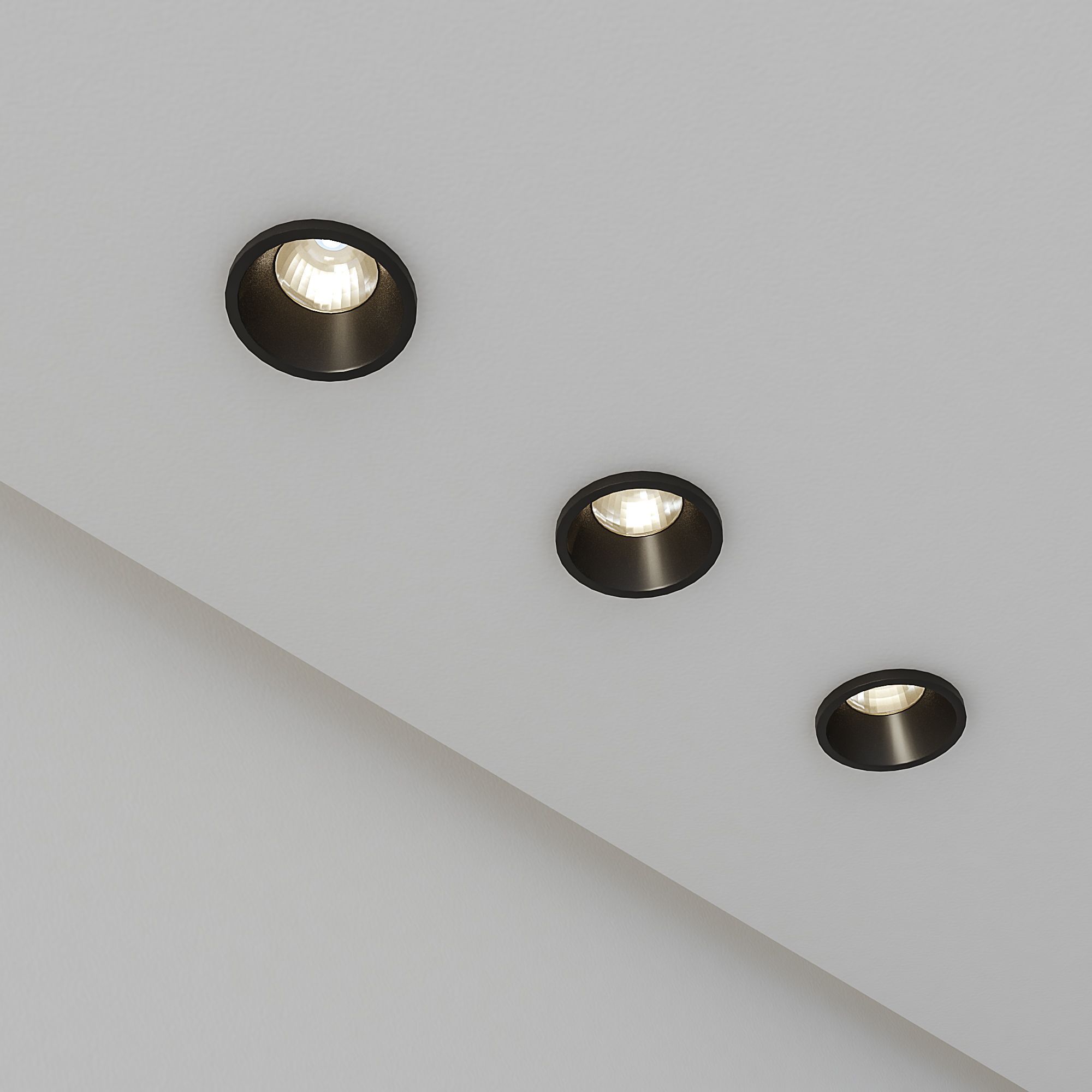 Светильник светодиодный встраиваемый точечный 15269/LED черный Elektrostandard - Фото 4