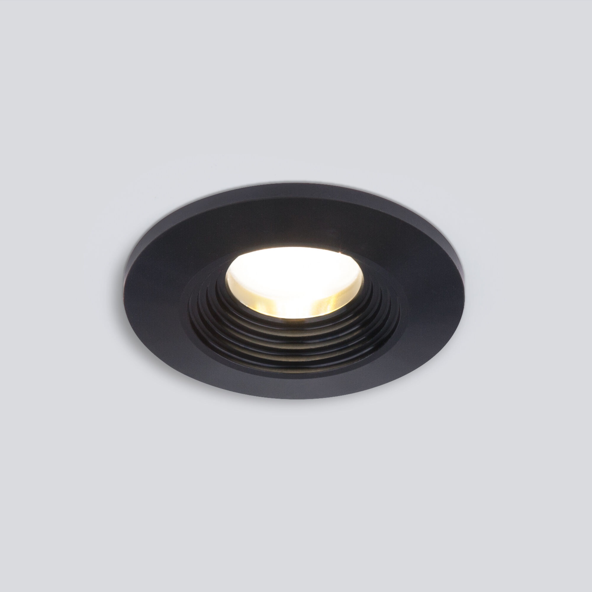 Встраиваемый светодиодный светильник LED 3W 3000K COB BK черный 9903 LED Elektrostandard