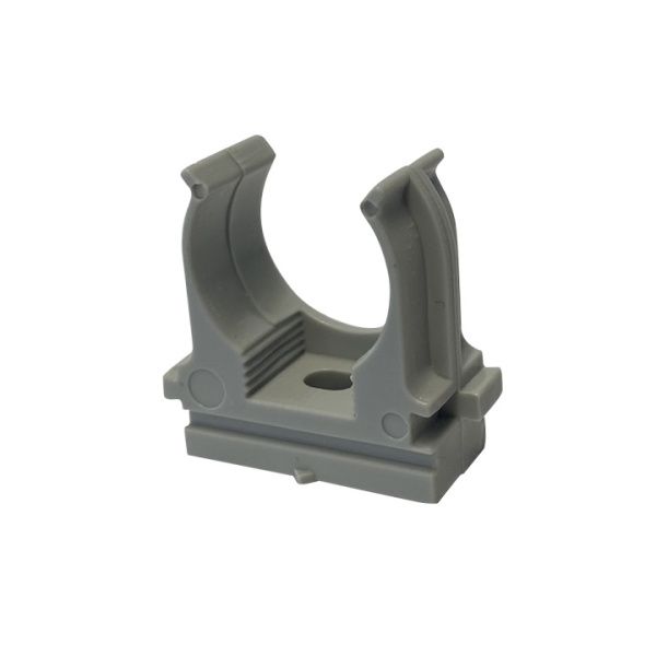 Крепеж-клипса для монтаж. пист. d25 мм (100 шт) серая EKF-Plast