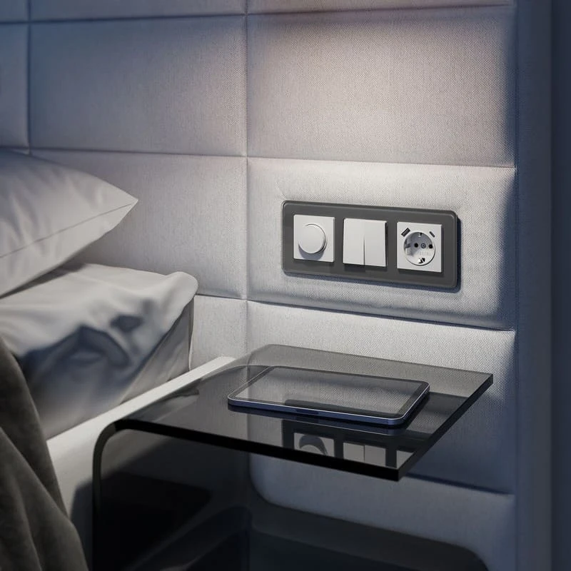 Розетка с заземлением, шторками и USB тип A+C (белый) Werkel - Фото 18