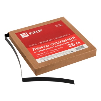 Лента стальная с полимерным покрытием STEC 15х0,45 (25м.) EKF