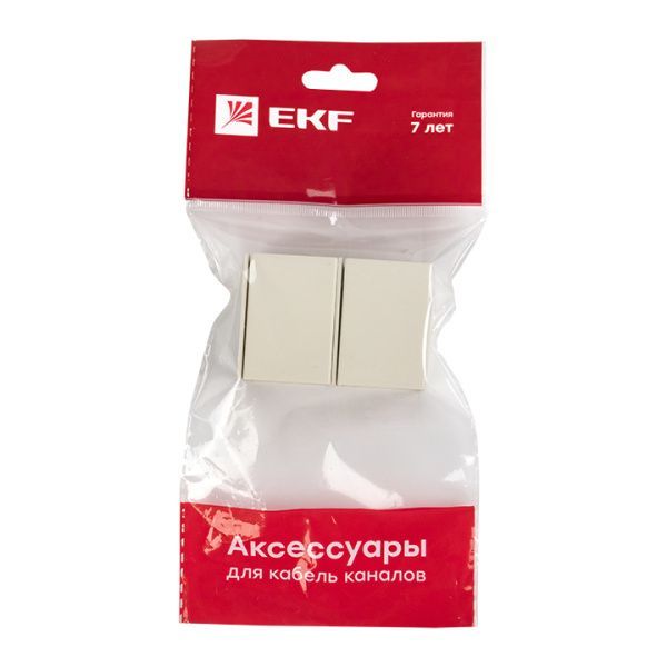Соединитель (25х25) (4 шт) белый EKF-Plast - Фото 6