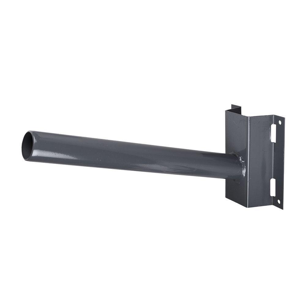 Кронштейн на столб для PSL D40*1.5-GR серый под бандажную ленту Jazzway
