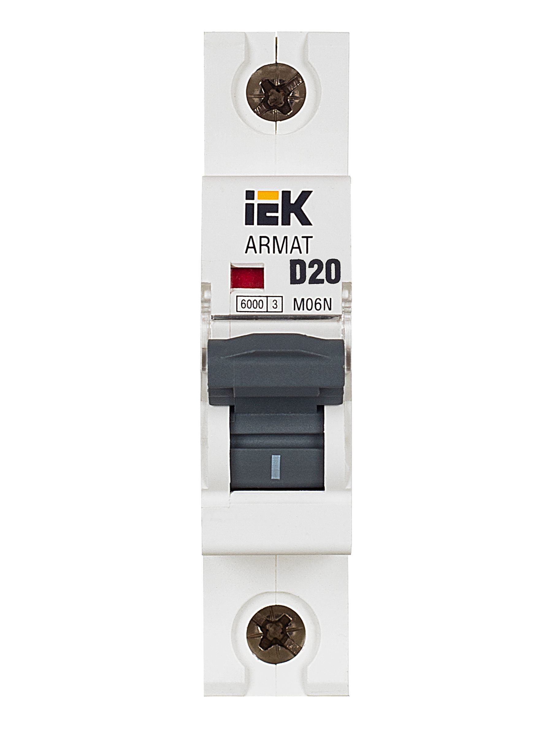 ARMAT Автоматический выключатель M06N 1P D 20А IEK - Фото 2