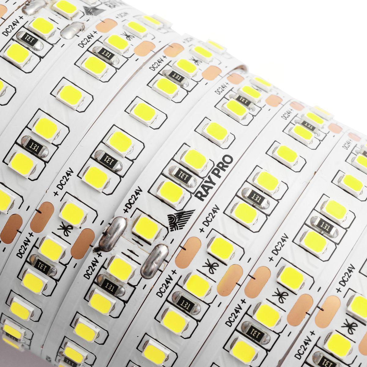Лента светодиодная ПРО smd2835 168д/м 24В 6500К IP20 5м Apeyron - Фото 10
