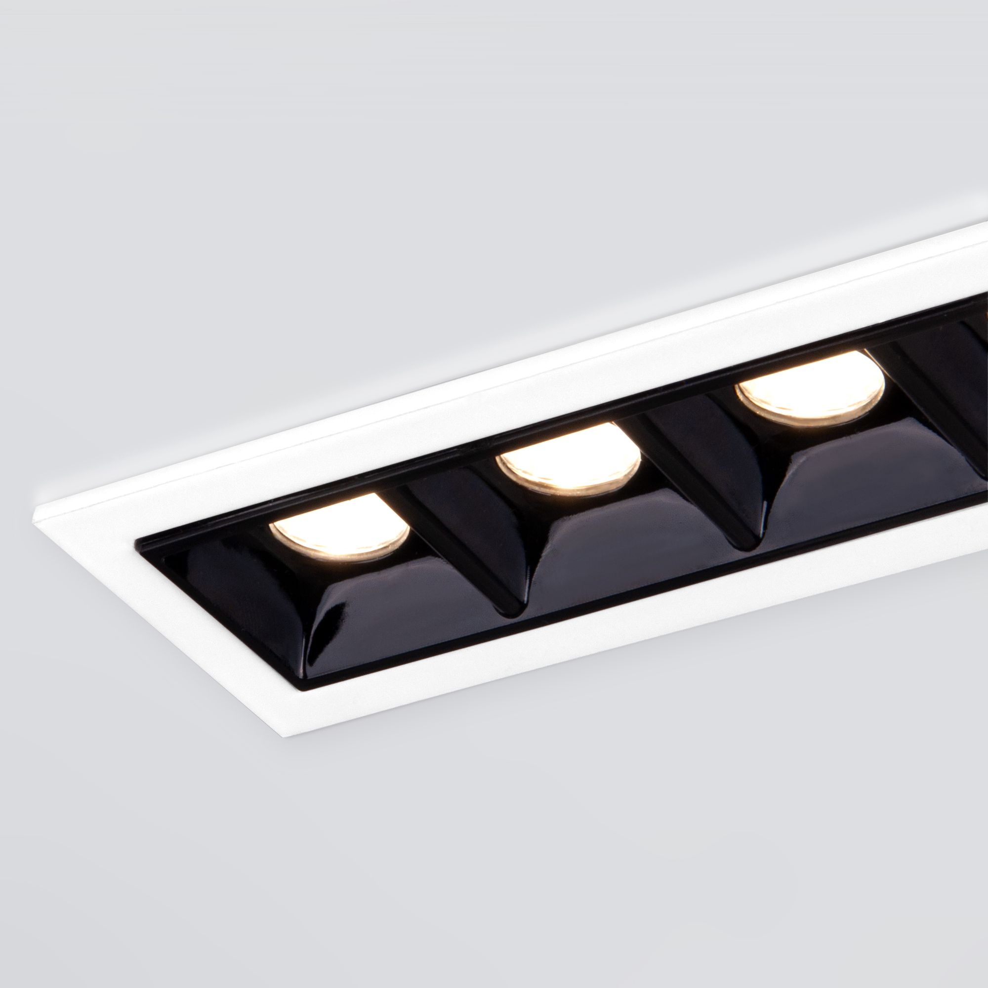 Светильник светодиодный встраиваемый точечный 9921 LED 10W 4200K белый/черный Elektrostandard - Фото 2
