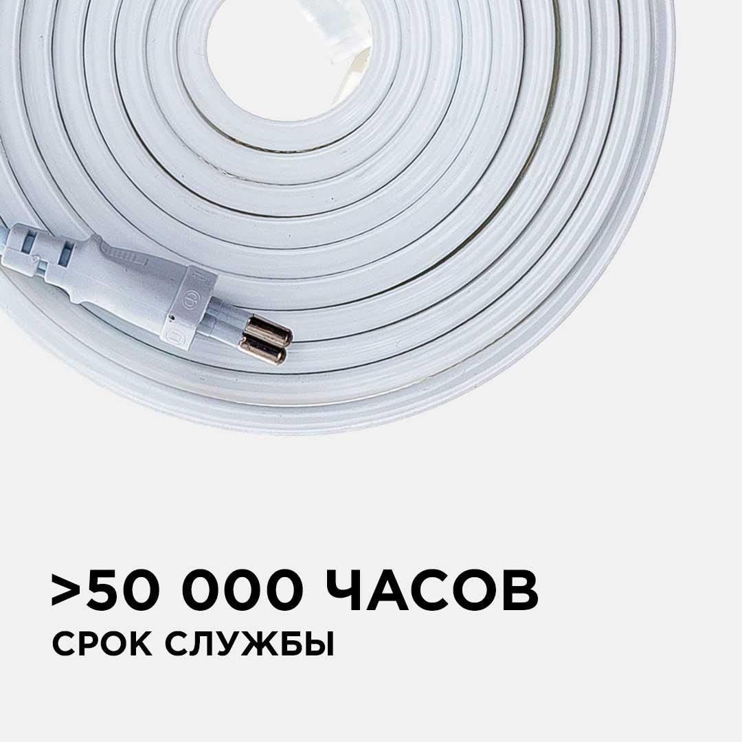 Комплект светодиодной подсветки (лента) smd3528/2835 60д/м 220В 3000К IP65 5м Apeyron - Фото 7