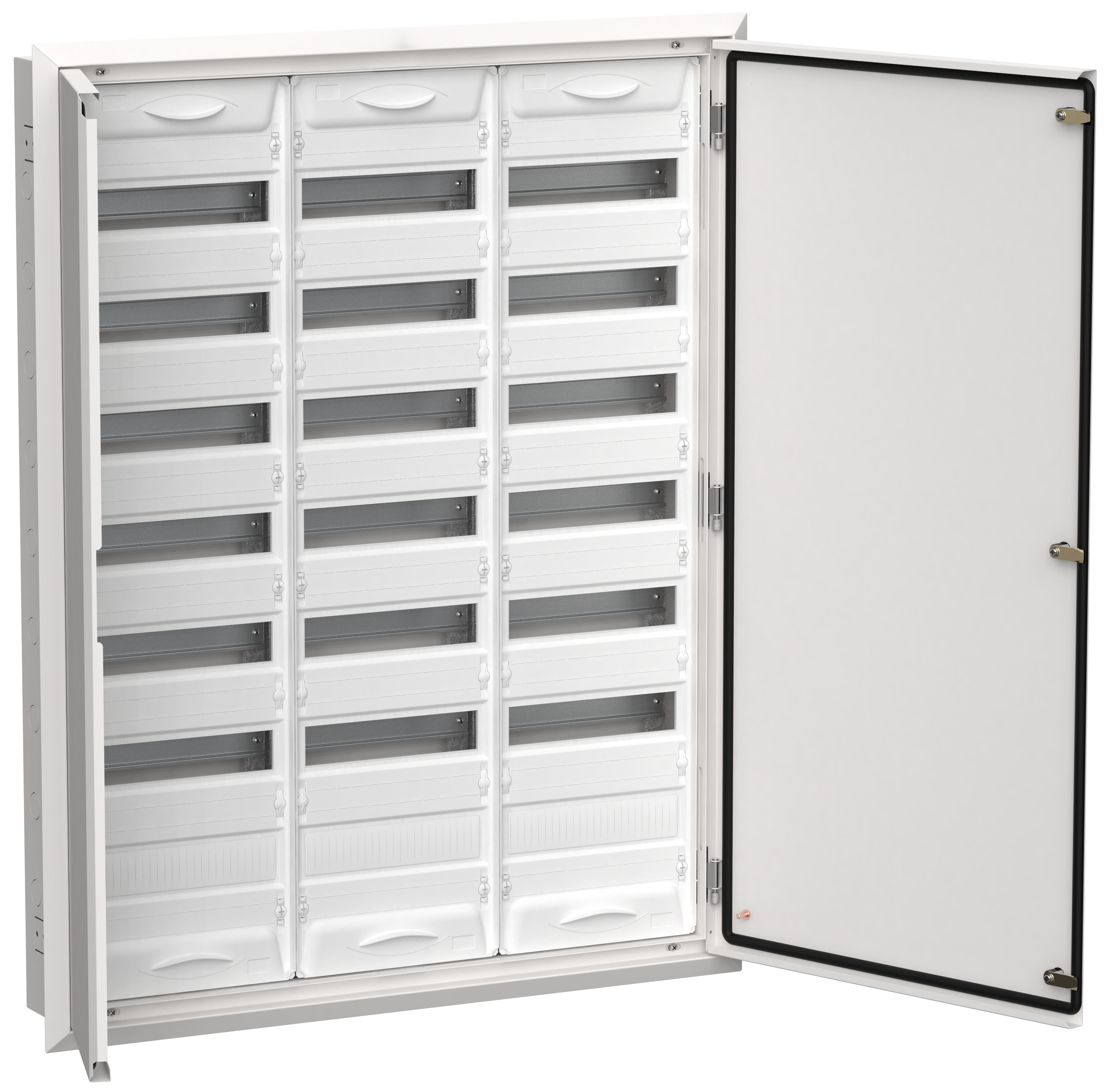 TITAN 5 Корпус металлический ЩРв-252 (3х84) 1130х885х130мм IP31 белый (две двери) IEK TI5-50-V-3X084-31
