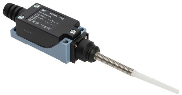 Выключатель концевой КВ-8166 шток пружинный с диэлектриком на отклонение IP65 IEK
