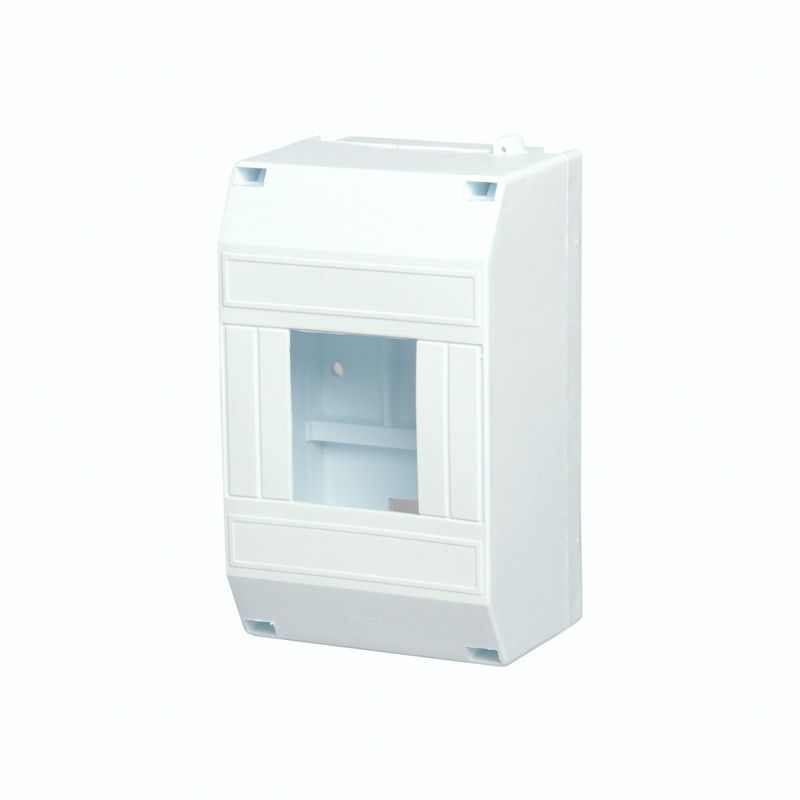 Бокс пластиковый КМПн 1/4 IP20 белый в инд. пакете REXANT