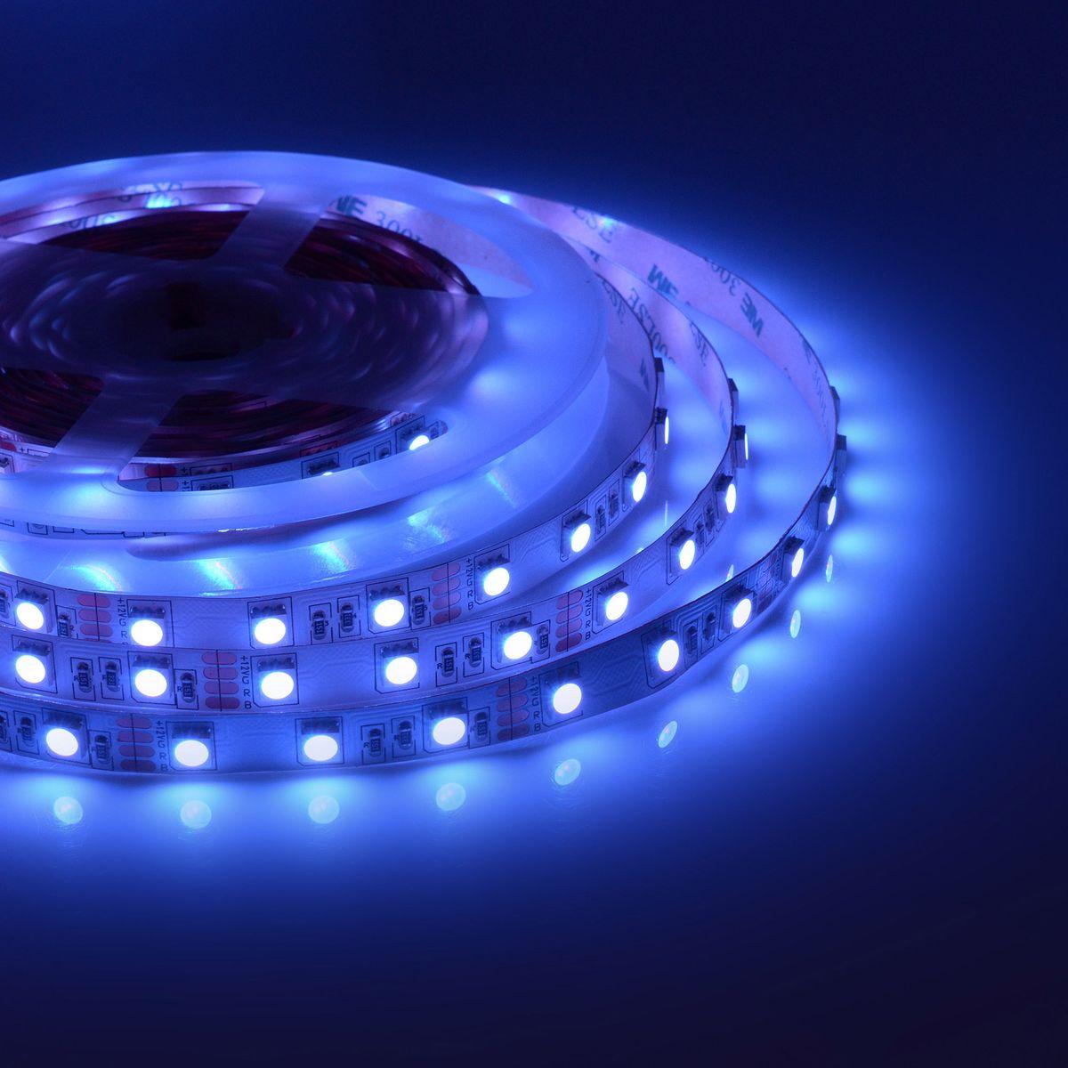 Лента светодиодная в блистере СТ smd5050 60д/м 12В IP20 5м RGB Apeyron - Фото 12