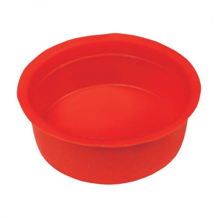 Заглушка для двуст. труб d200 мм красная EKF-Plast