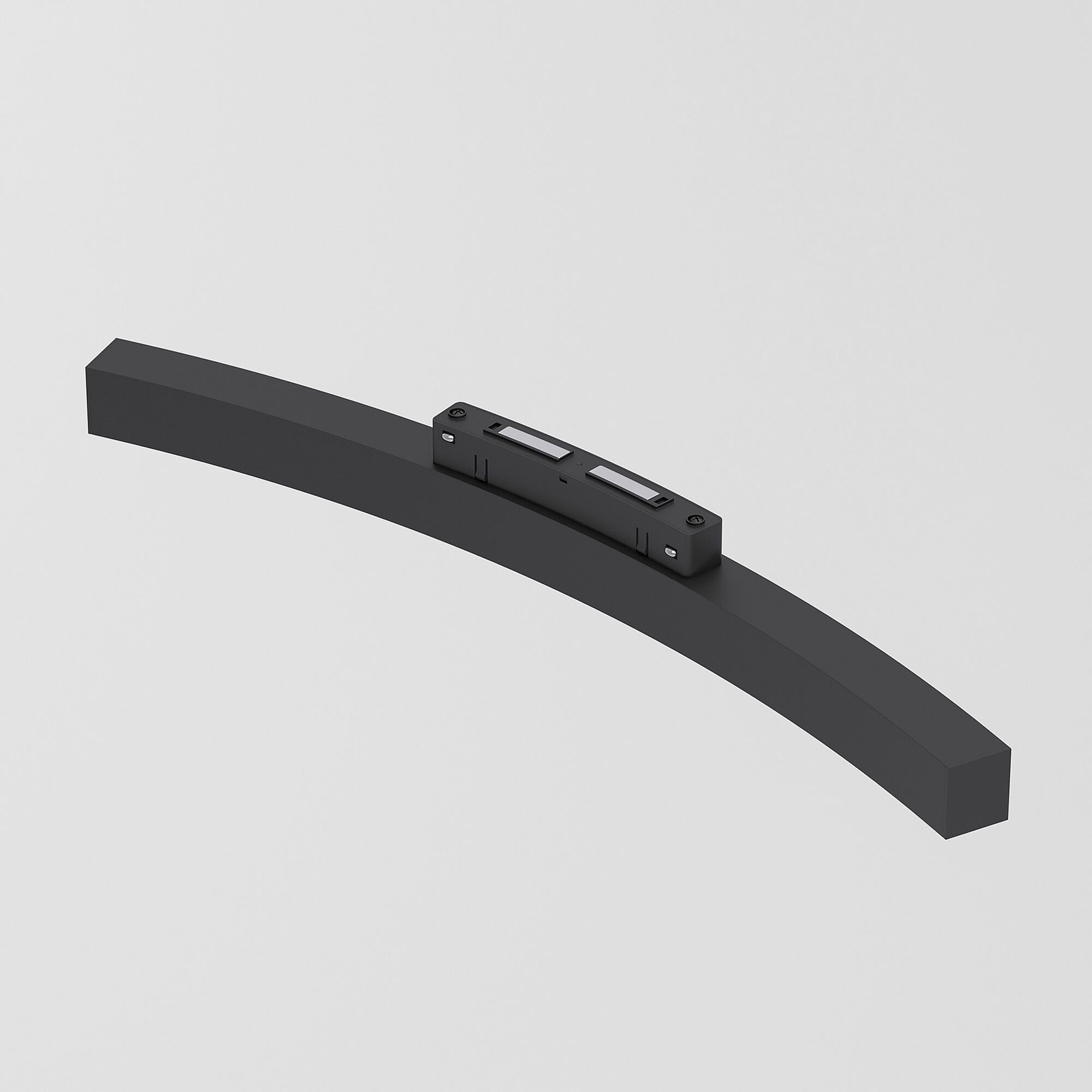 Slim Magnetic Трековый светильник для радиусного шинопровода 12W 4200K Intenso чёрный Ø 1200мм - Фото 5