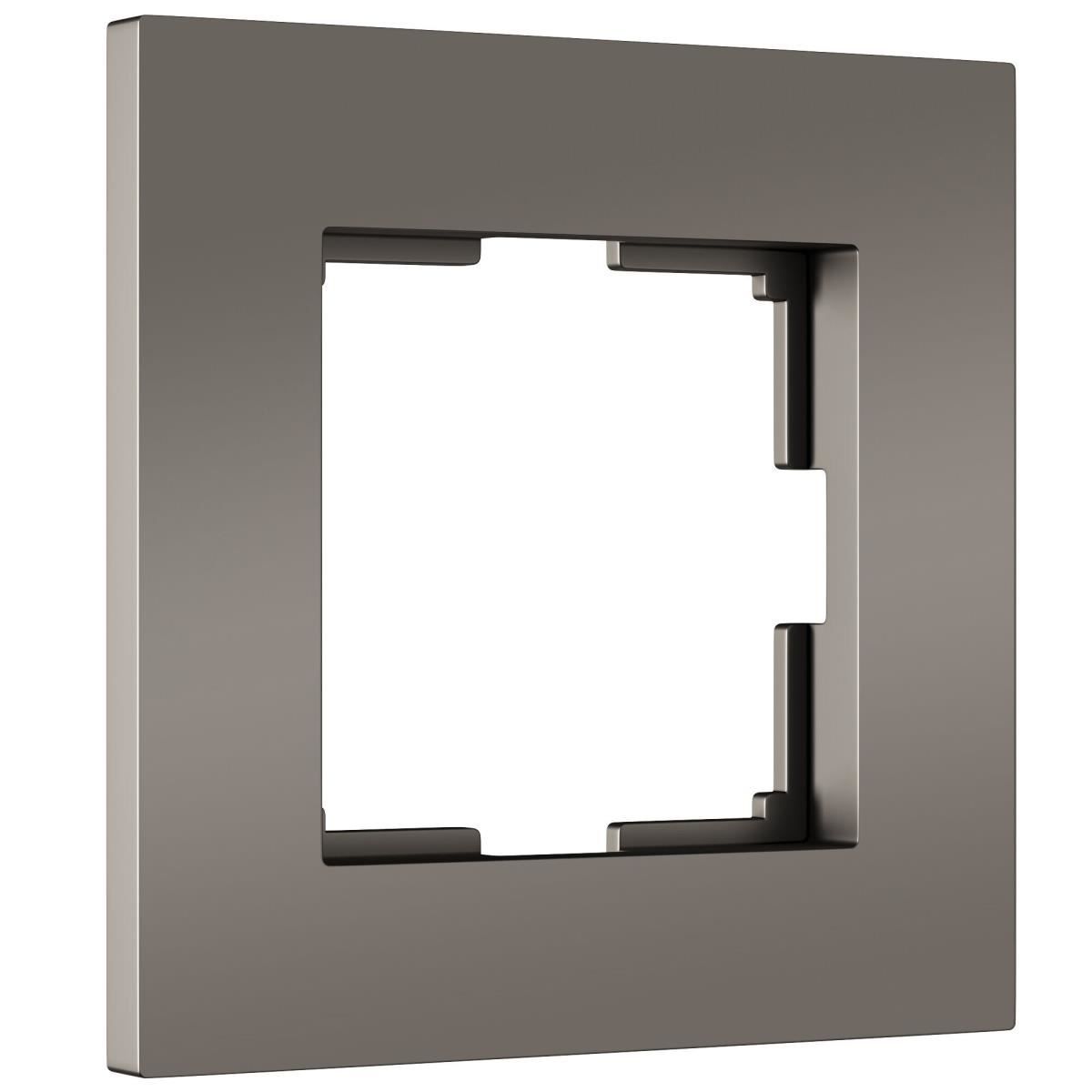 Рамка на 1 пост Slab (бронза матовый) Werkel