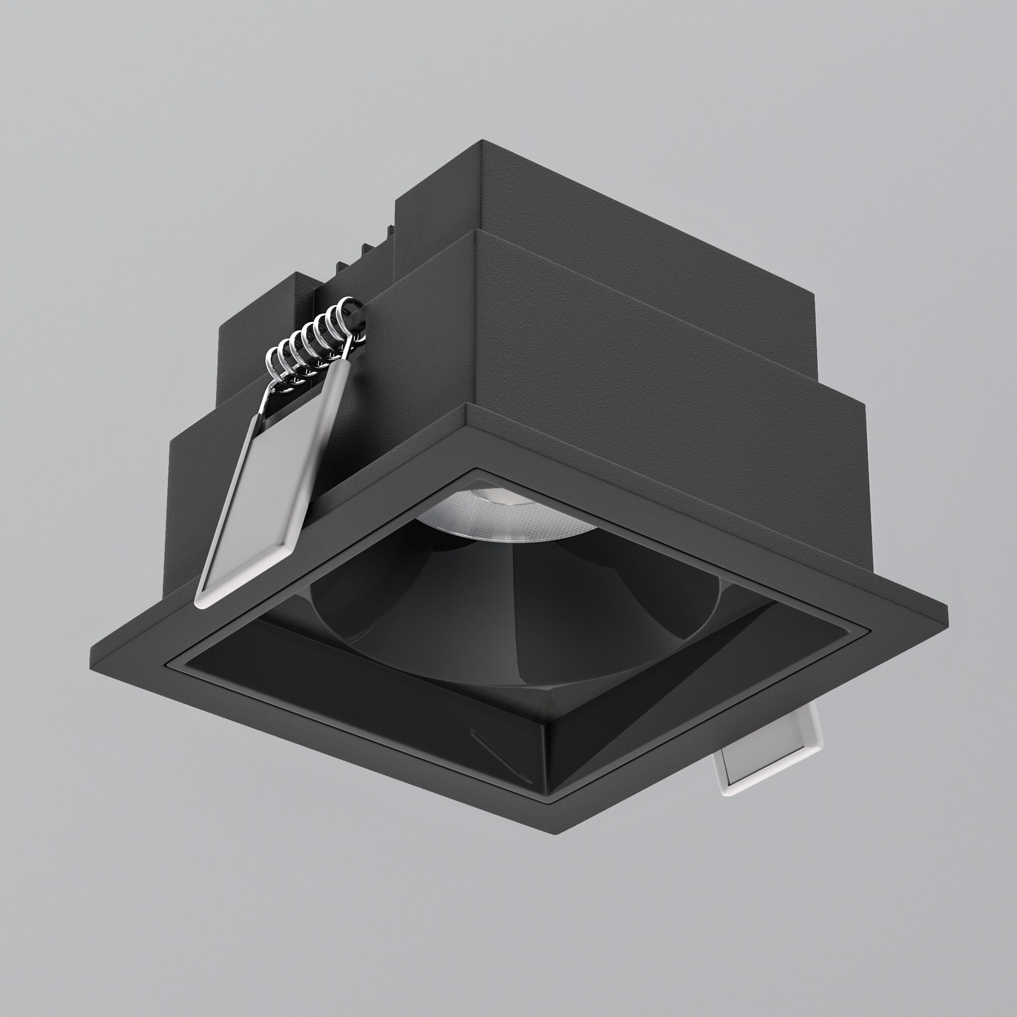 Встраиваемый светодиодный светильник 10W 4000K чёрный 25085/LED Elektrostandard - Фото 2