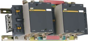 Контактор КТИ-52653 реверс 265А 230В/АС3 IEK