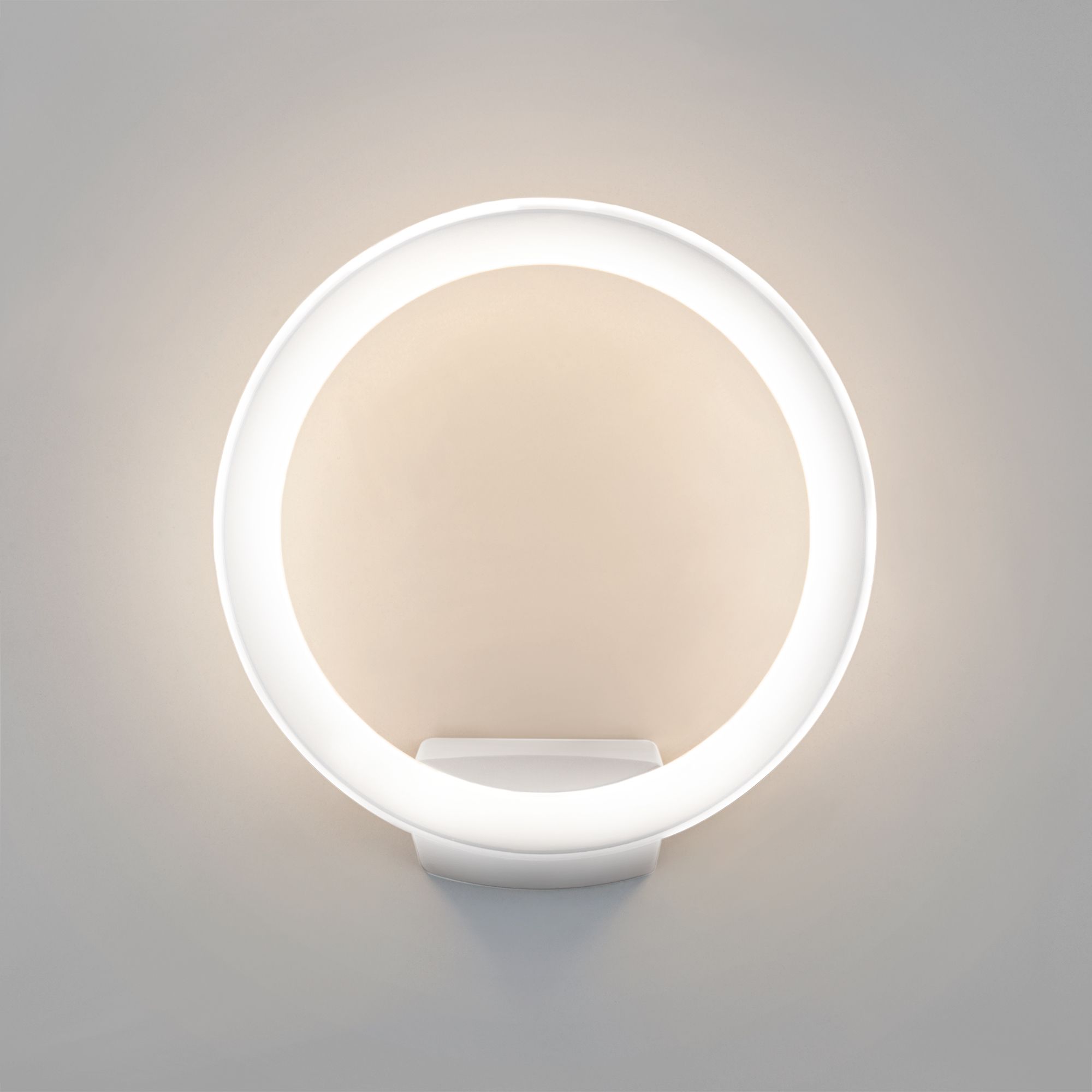 Светильник светодиодный уличный настенный Ring IP54 1710 TECHNO LED белый Elektrostandard - Фото 4