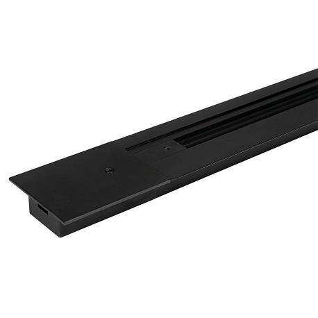 Шинопровод для трековых систем PTR/R 2M-BL чёрный 2м (встраиваемый) Jazzway - Фото 2