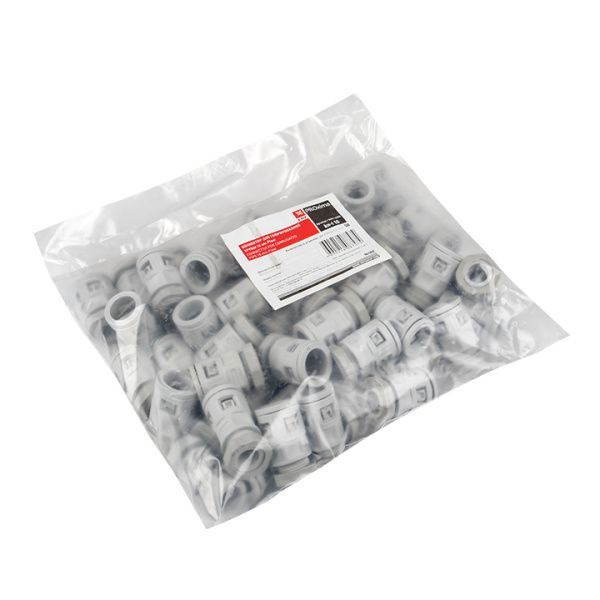 Коннектор для гофрированной трубы (16 мм) (50 шт) EKF-Plast - Фото 3