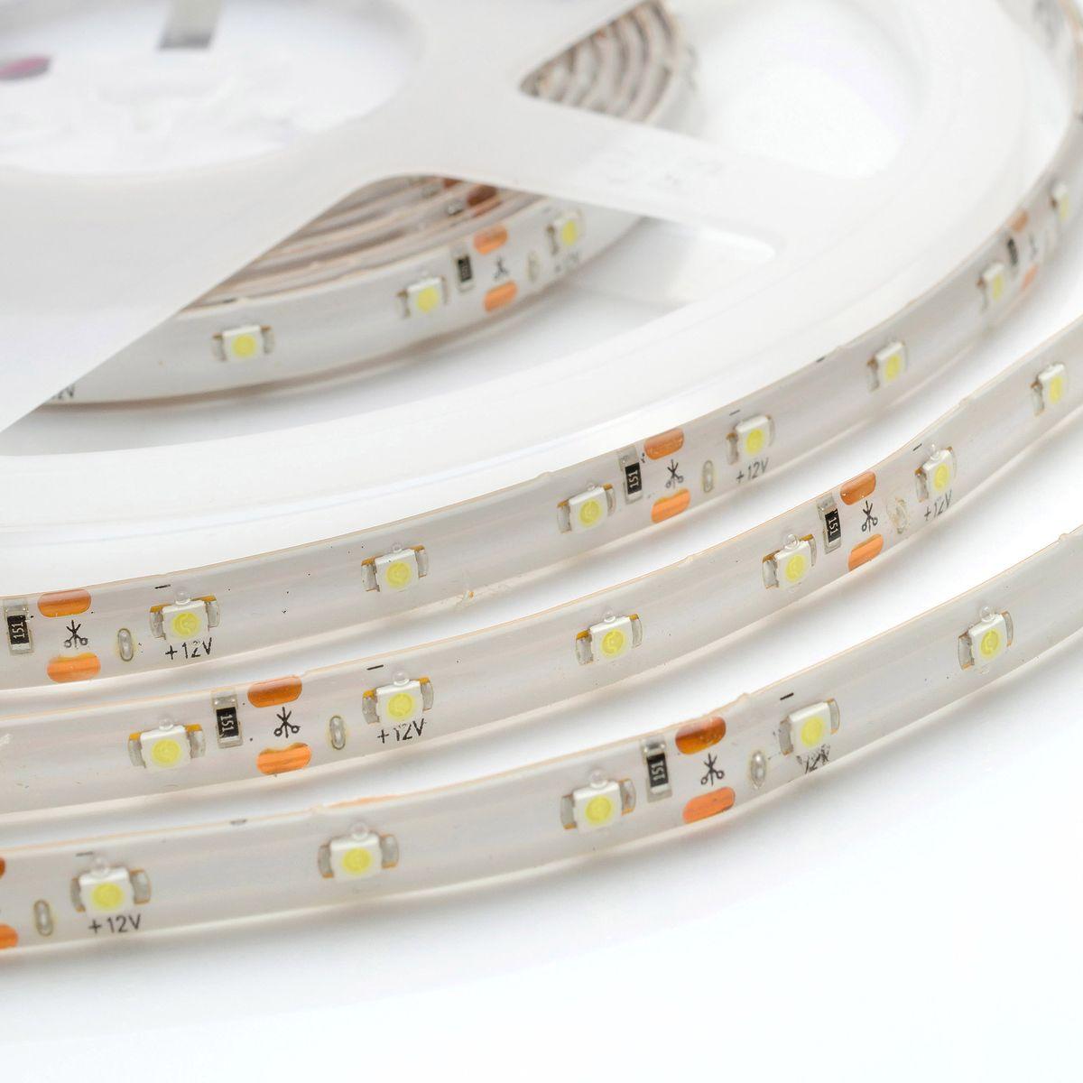 Лента светодиодная в блистере СТ smd3528 60д/м 12В 6500К IP65 5м Apeyron - Фото 9