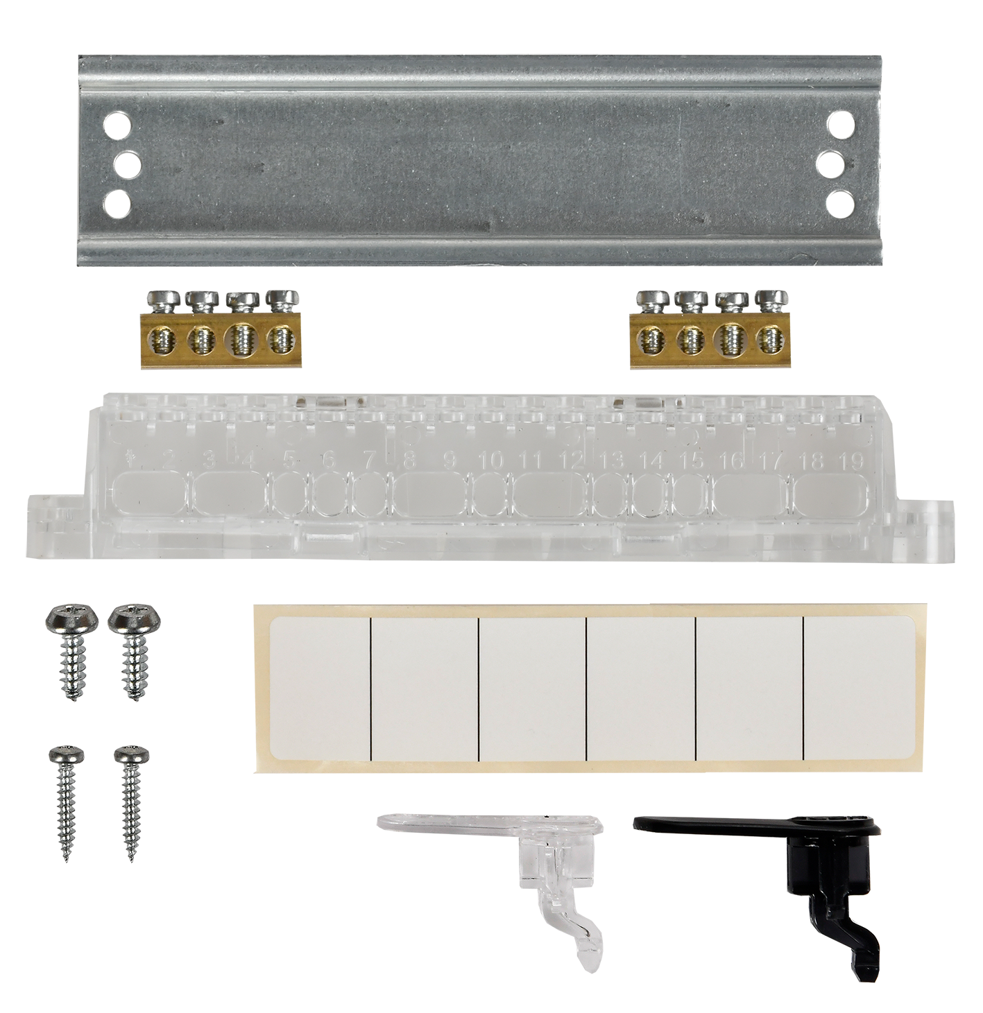 UNION Compact Корпус пластиковый ЩРВ-П-6 IP41 черная прозрачная дверь IEK для защиты электрооборудования - Фото 4