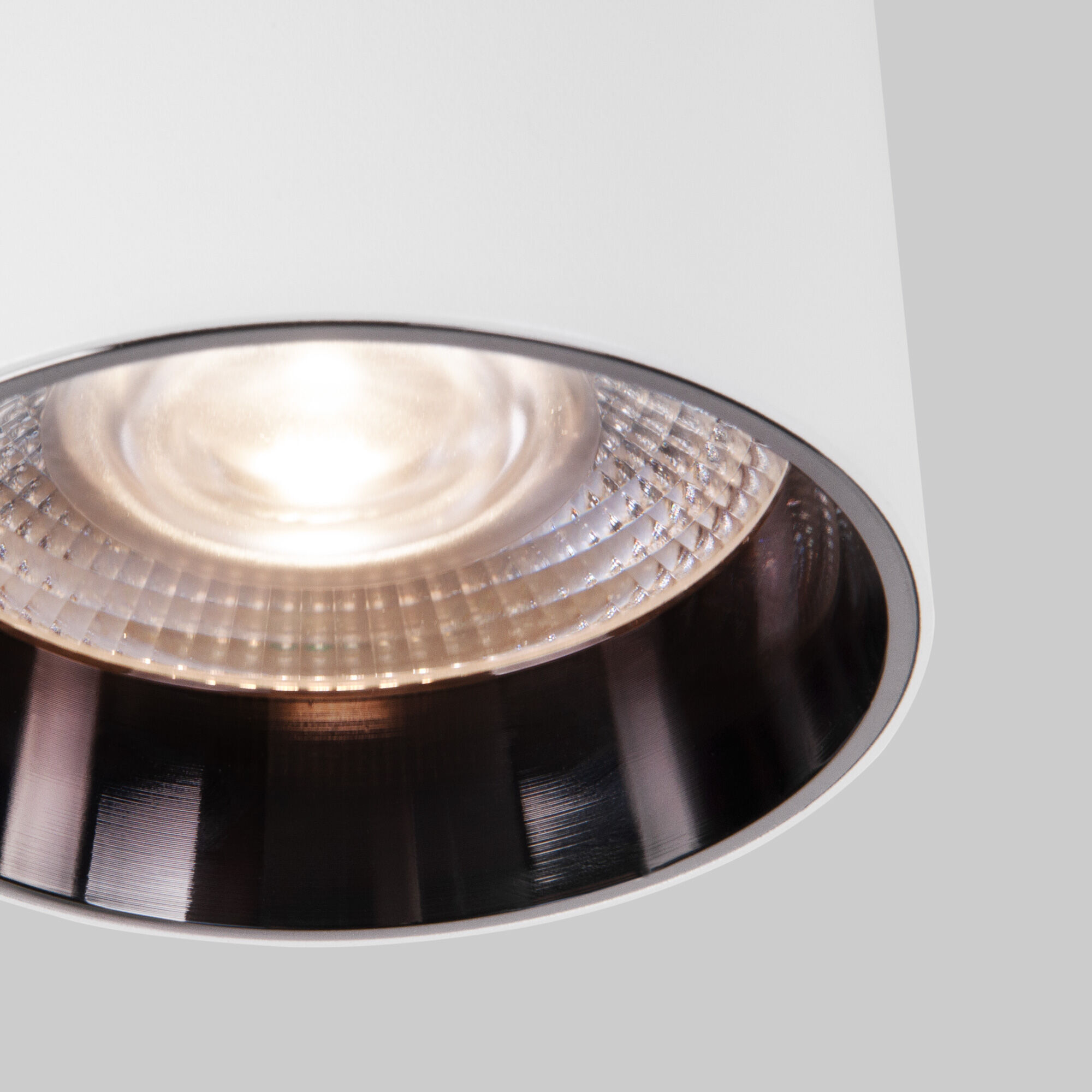 Светильник потолочный светодиодный 10W 4200K белый/чёрный жемчуг 25034/LED Elektrostandard - Фото 2