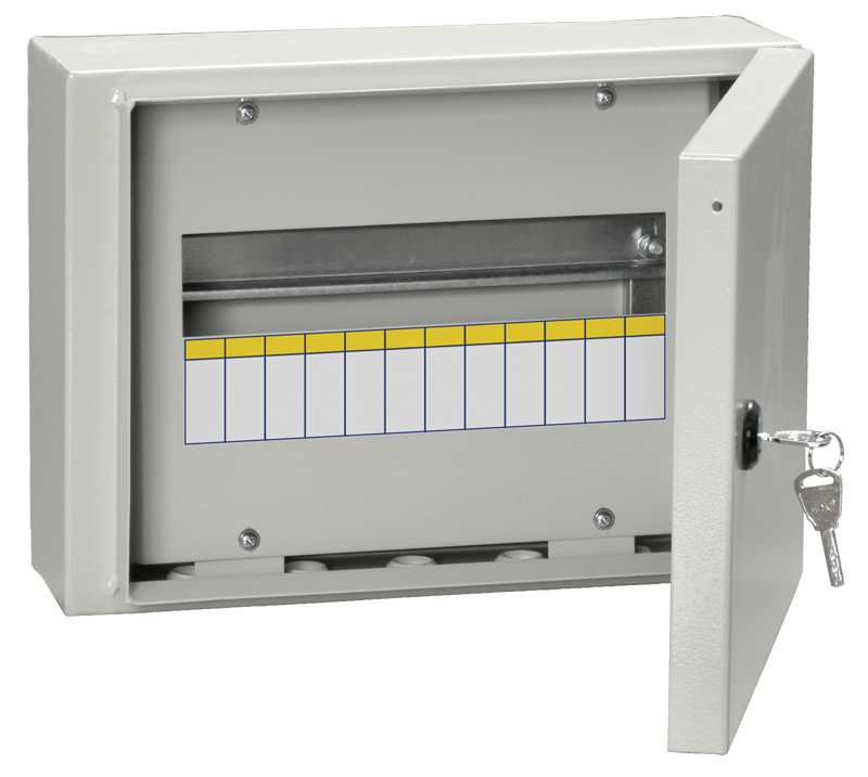 TITAN 3 Корпус металлический ЩРн-12 (240х330х120мм) IP54 IEK