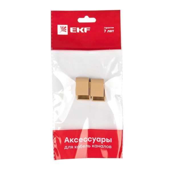 Заглушка (15х10) (4 шт) свет. дерево EKF-Plast - Фото 3