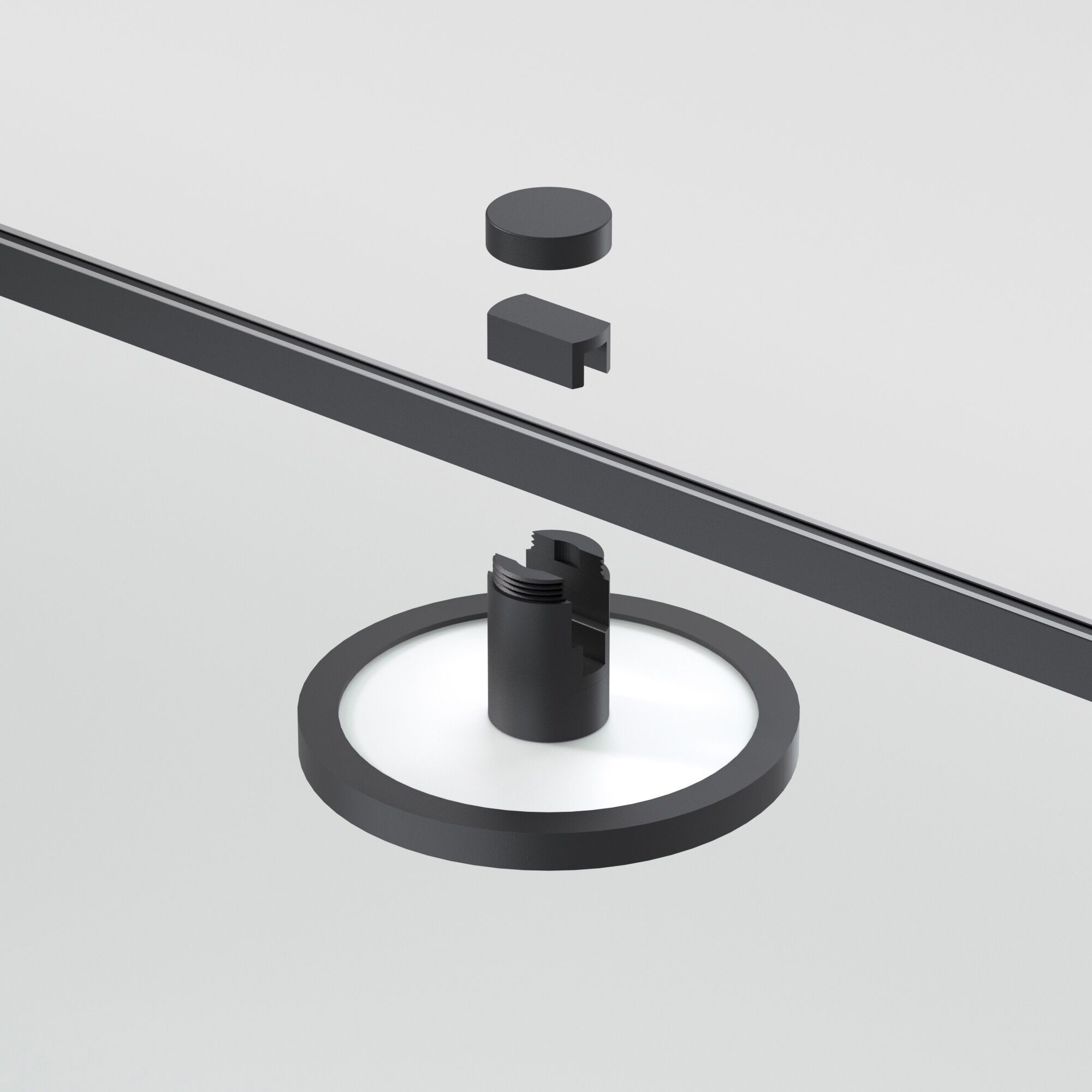Esthetic Magnetic Трековый светильник 7W 3000K (чёрный) 85124/01 - Фото 10