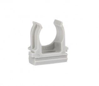 Крепеж-клипса d16 мм (10 шт) серая EKF-Plast