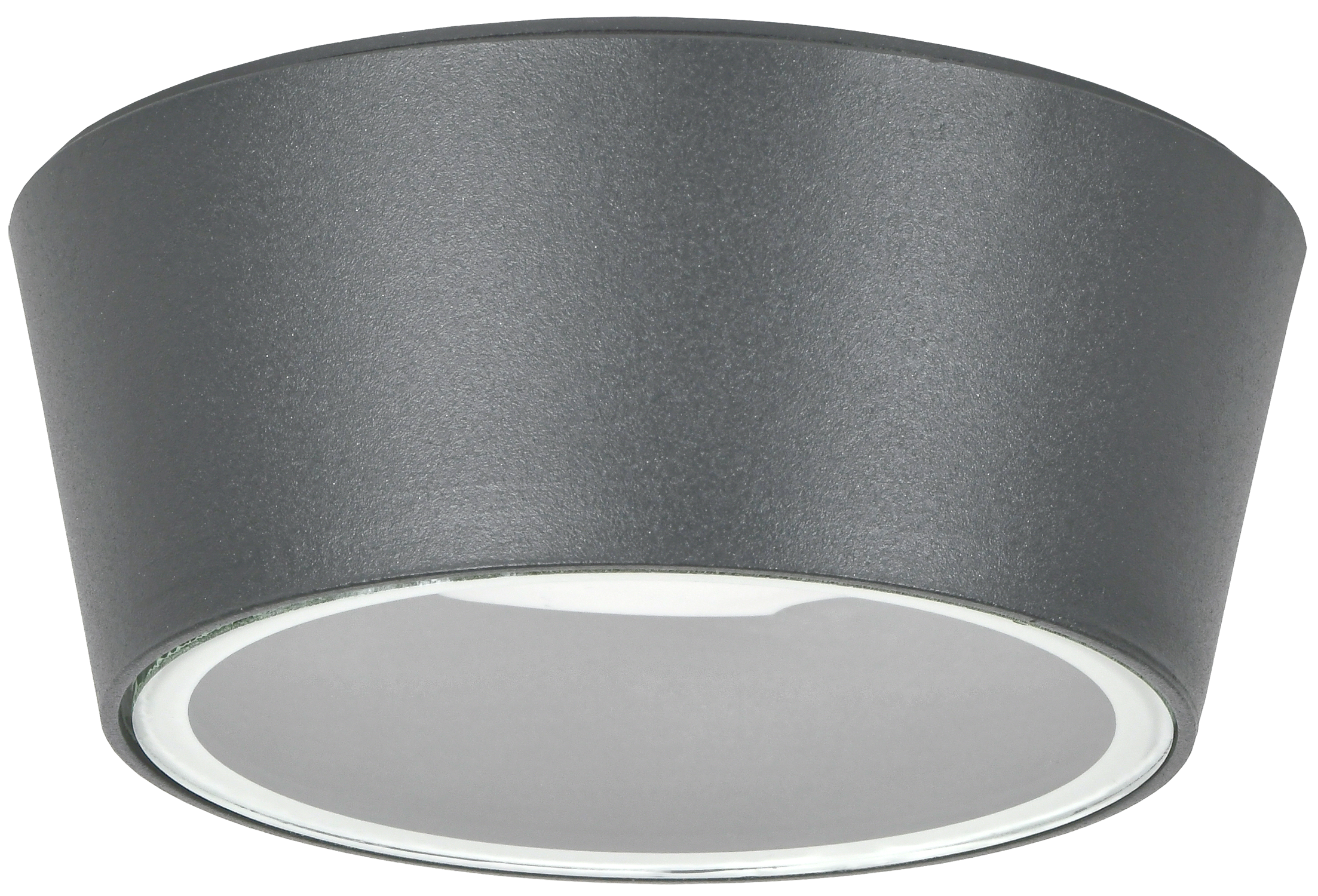 LIGHTING Светильник уличный 5104 потолочный под лампу GX53 IP65 серый IEK