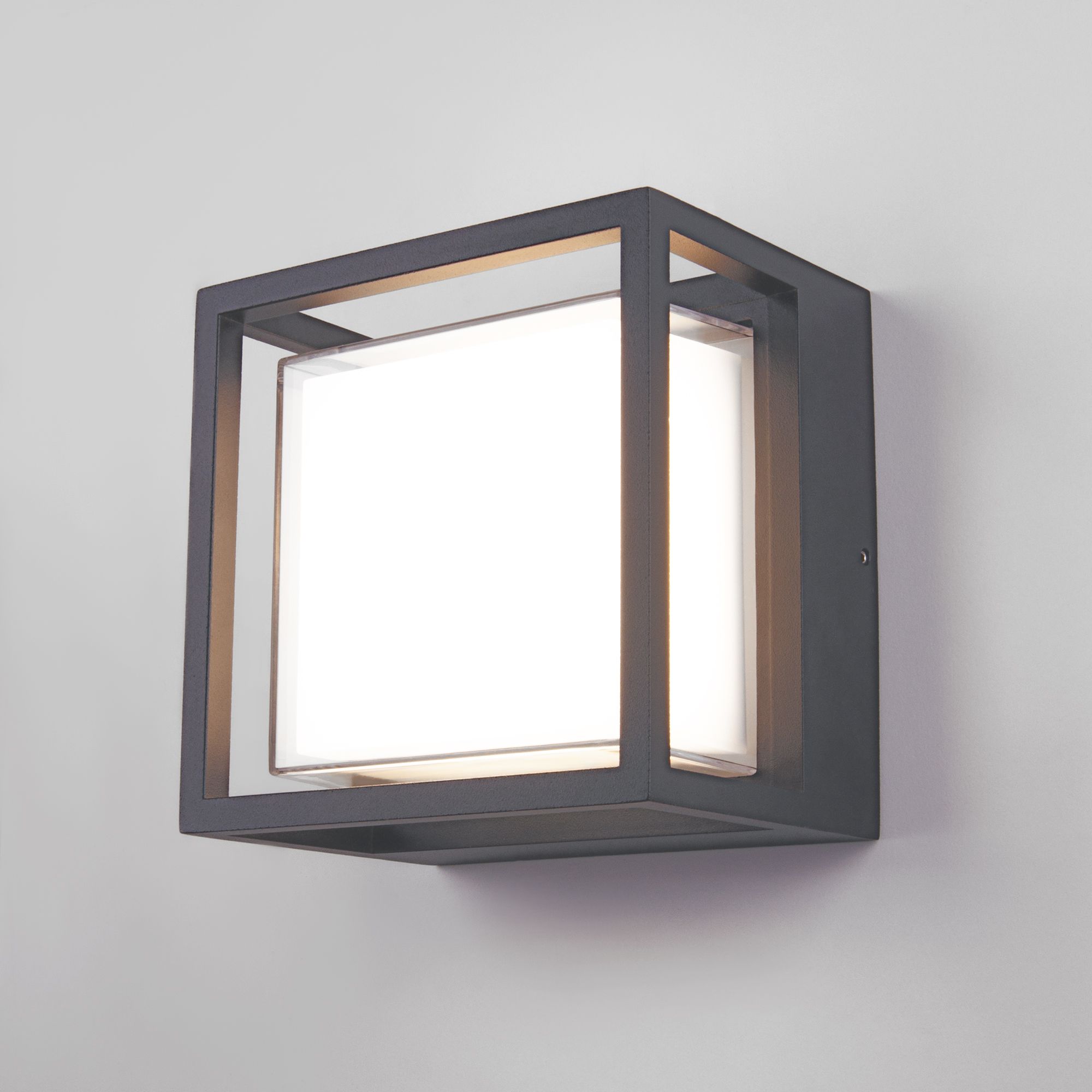 Светильник светодиодный уличный настенный Серый 1533 TECHNO LED Elektrostandard - Фото 4