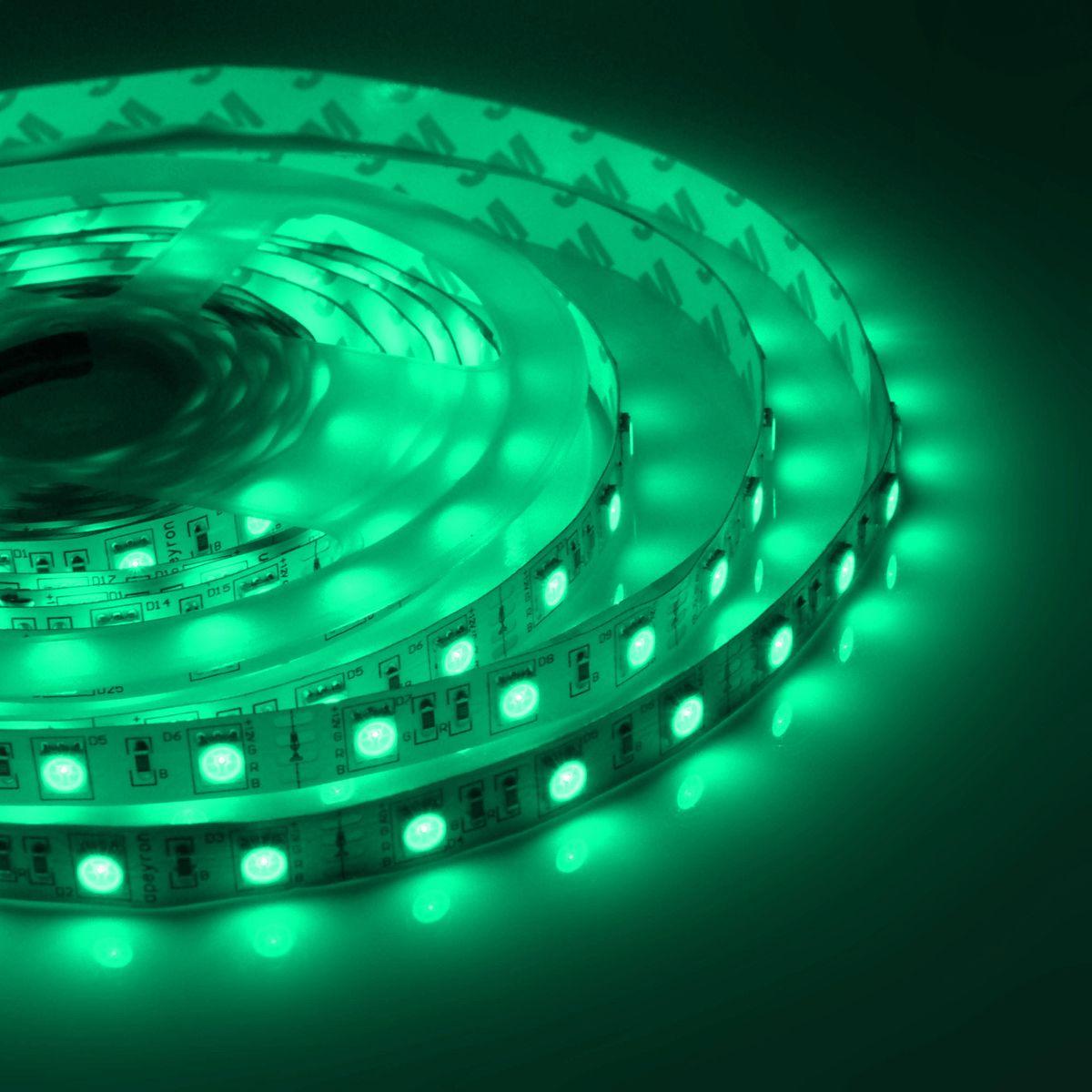 Лента светодиодная СТ smd5050 60д/м 12В IP67 5м RGB Apeyron - Фото 13