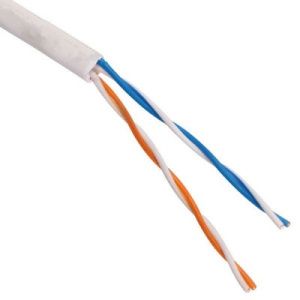Кабель витая пара кат. 5е UTPнг-LSZH indoor 2х2х24AWG