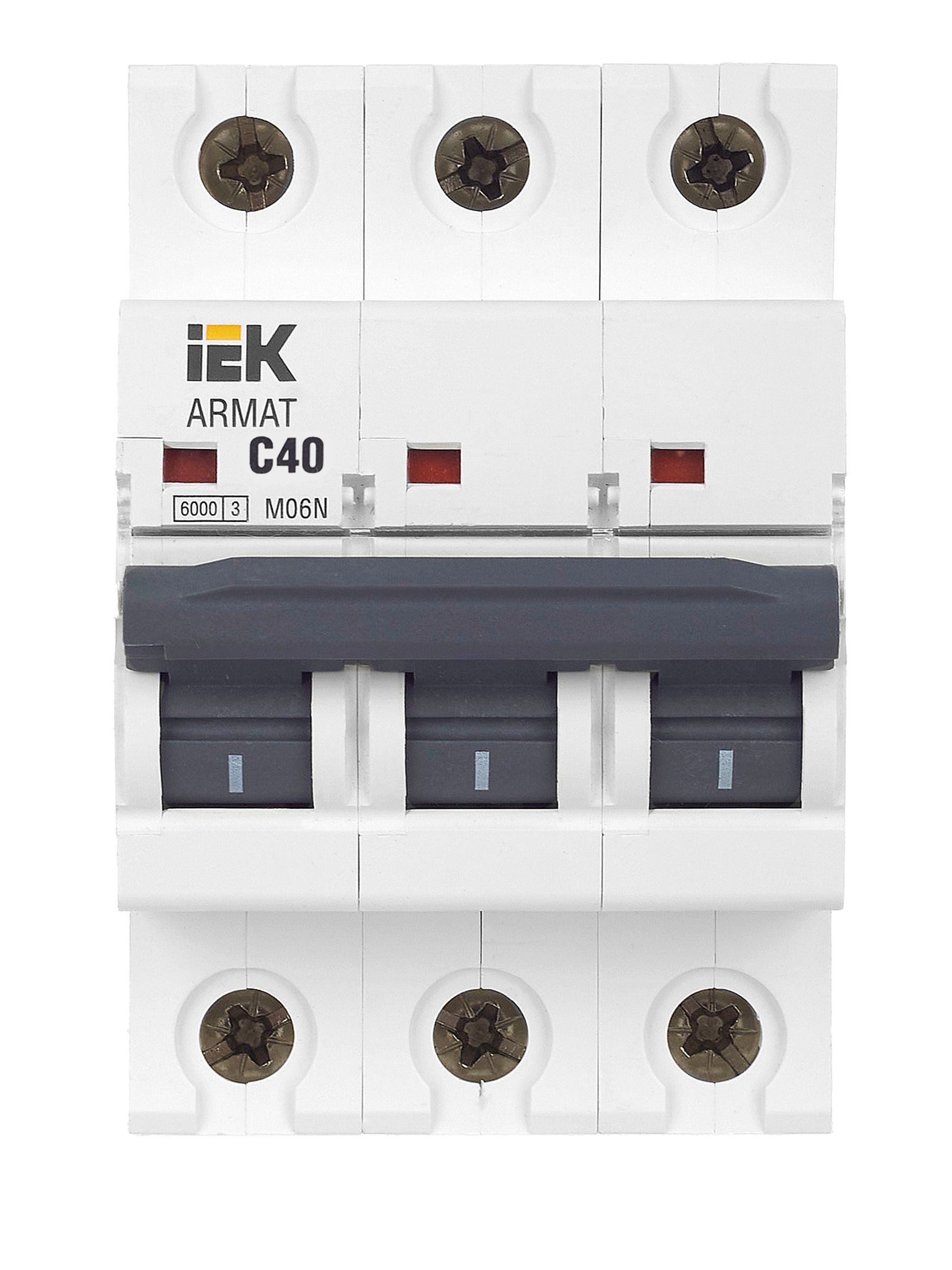 ARMAT Автоматический выключатель M06N 3P C 40А IEK - Фото 5