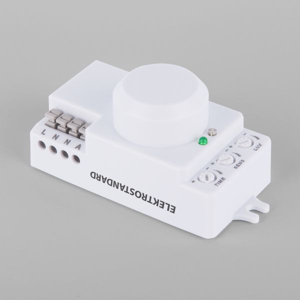 Датчик движения микроволновый 10м 1200W 360° IP20 SNS-M-13 белый Elektrostandard
