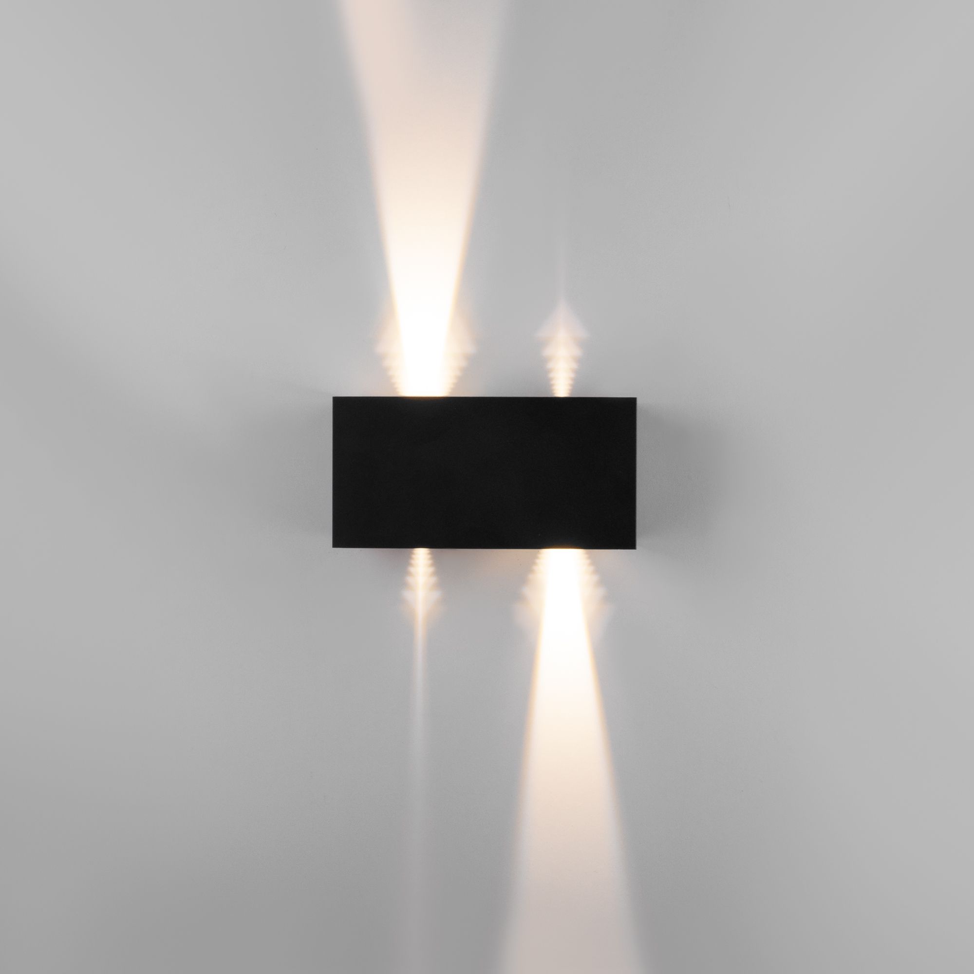 Светильник светодиодный уличный настенный WINNER DOUBLE LED IP54 35137/W черный Elektrostandard - Фото 8